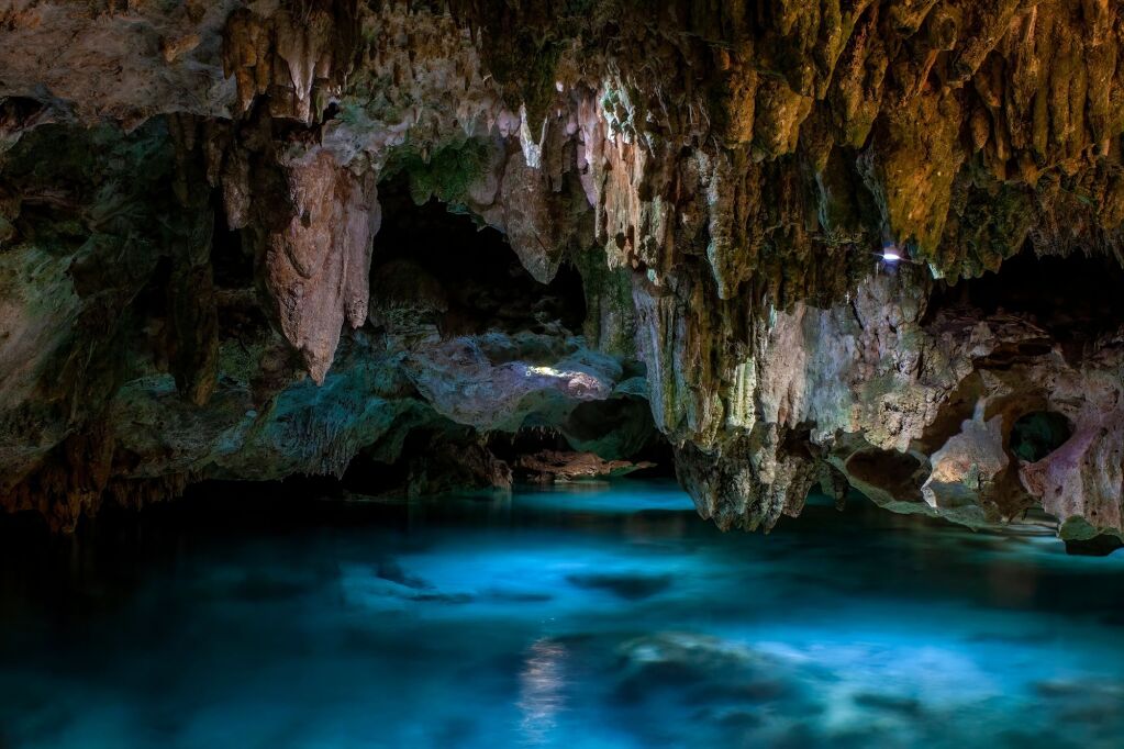 Ecopark Kantun-Chi underground cenote, Puerto Aventuras, Quintana Roo, Mexico