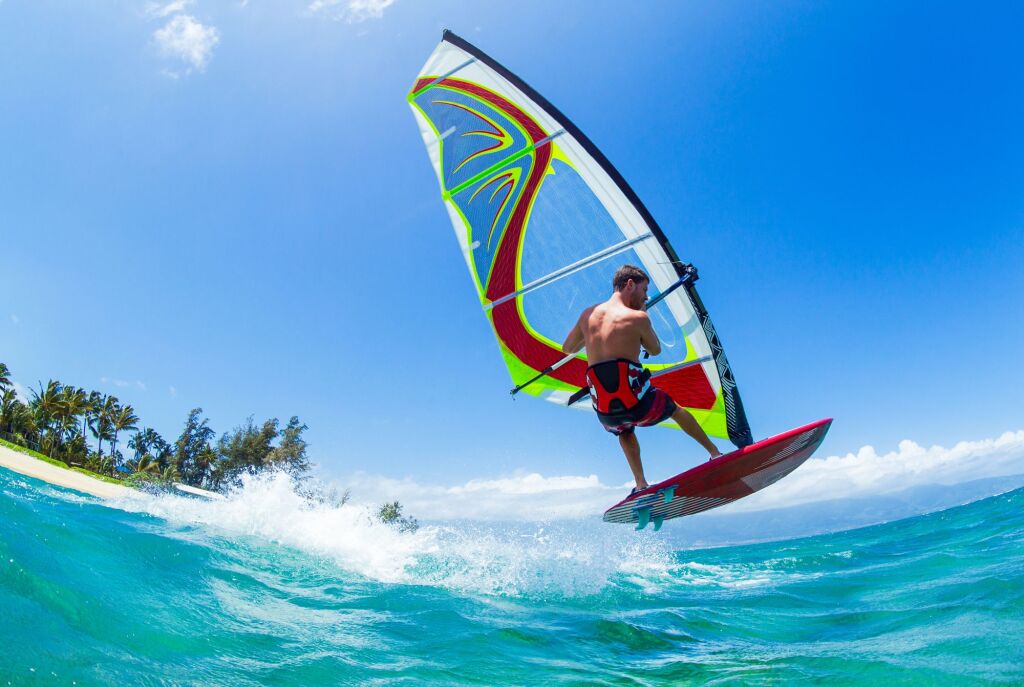 Windsurfing, Rozrywka w oceanie, Sport ekstremalne
